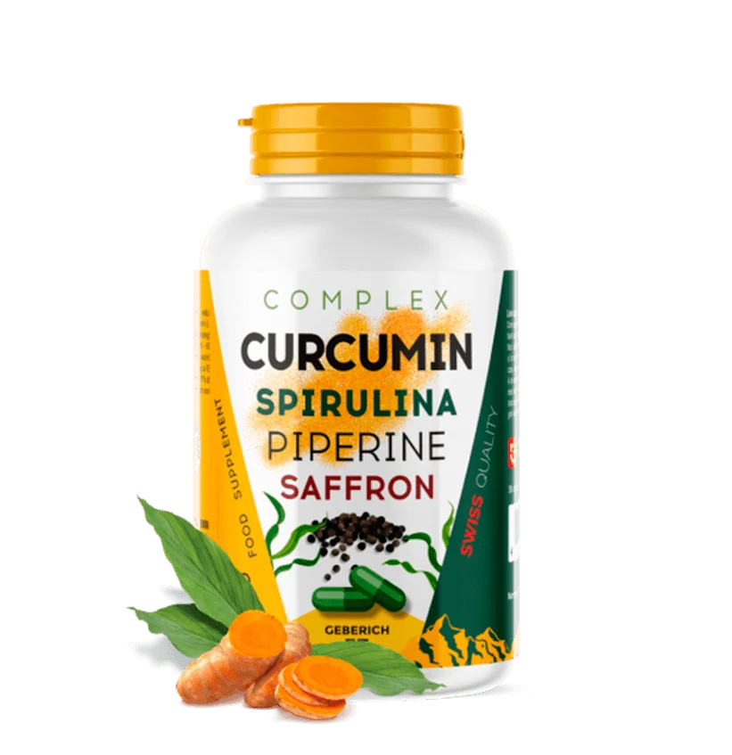 Curcumin Spirulina Piperine